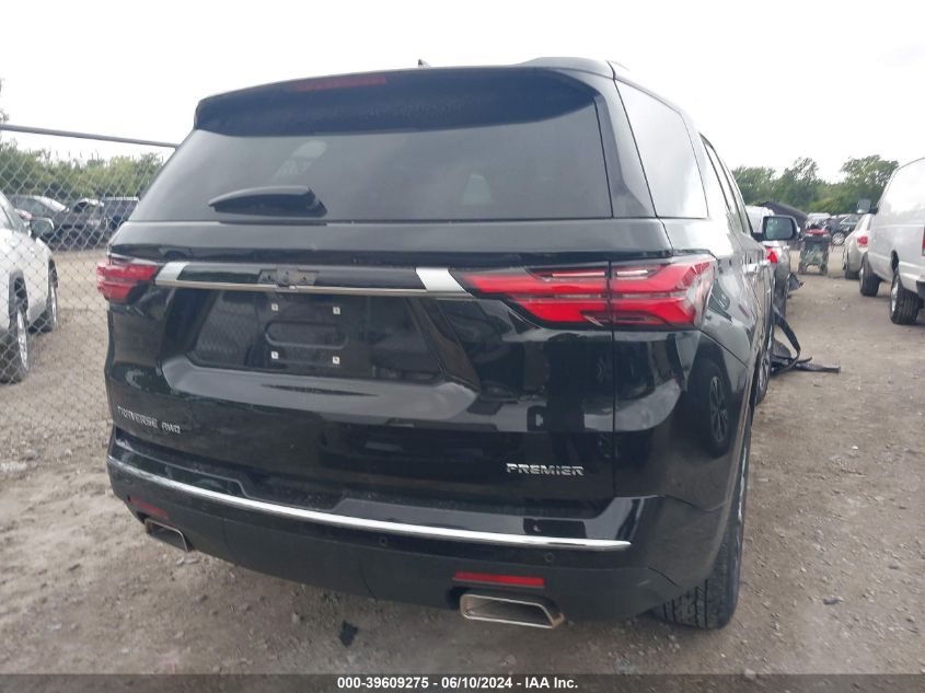 2022 Chevrolet Traverse Awd Premier VIN: 1GNEVKKW3NJ189742 Lot: 39609275