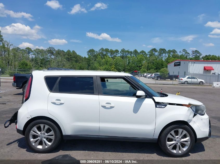 2016 Kia Soul + VIN: KNDJP3A56G7325264 Lot: 39609281