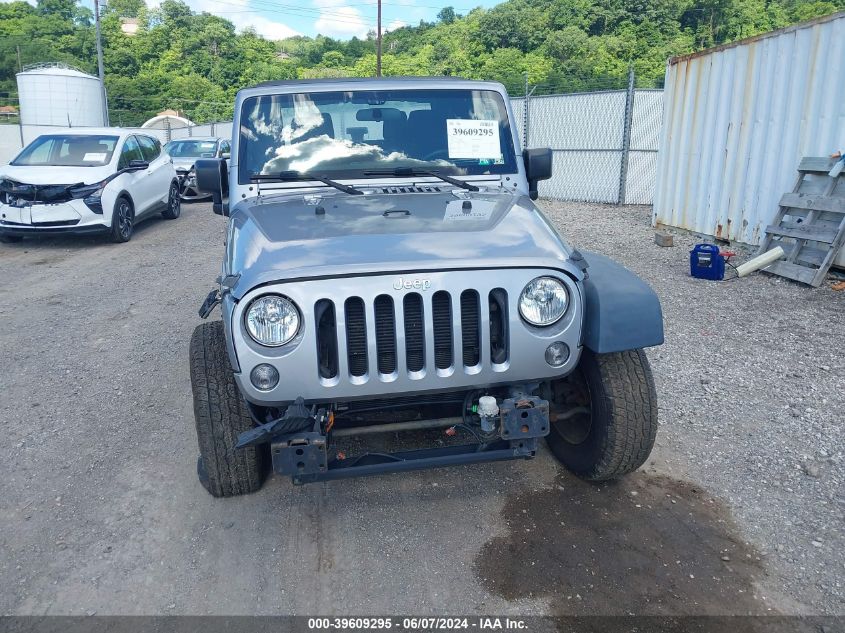 2016 Jeep Wrangler Sport VIN: 1C4AJWAG9GL108416 Lot: 39609295