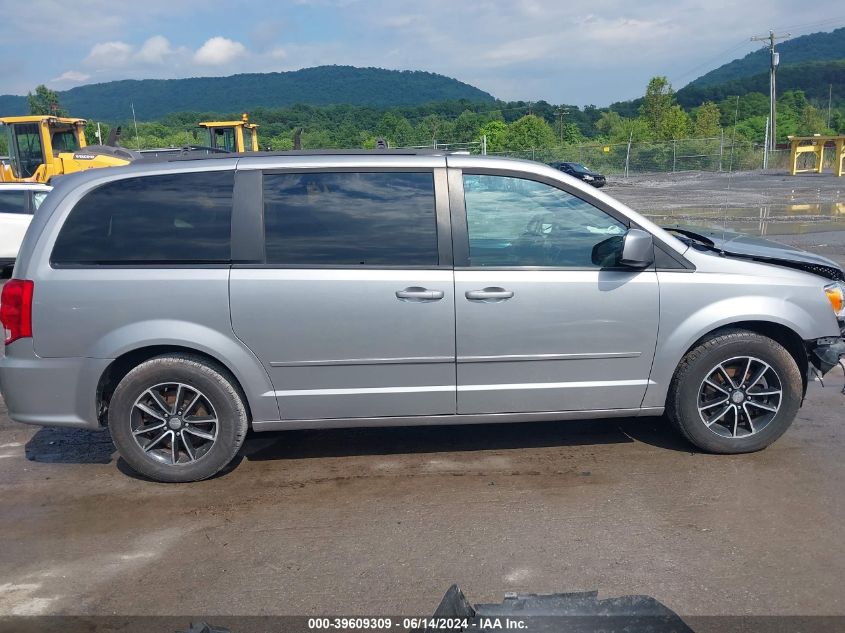 2016 Dodge Caravan VIN: 2C4RDGEG3GR373107 Lot: 40809513