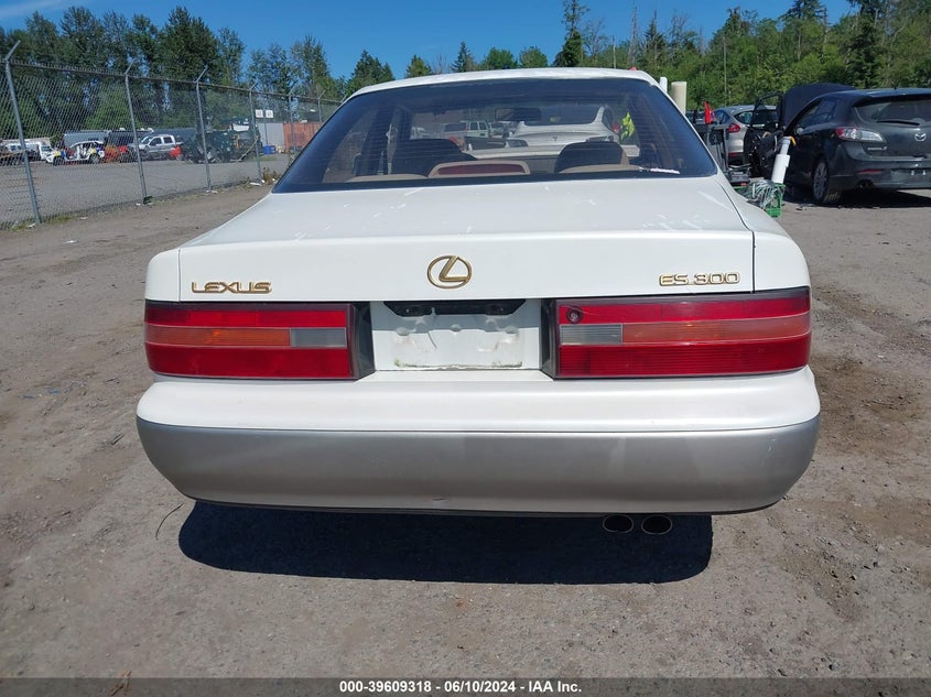 1996 Lexus Es 300 VIN: JT8BF12G1T0134820 Lot: 39609318
