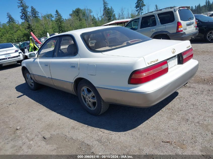 1996 Lexus Es 300 VIN: JT8BF12G1T0134820 Lot: 39609318