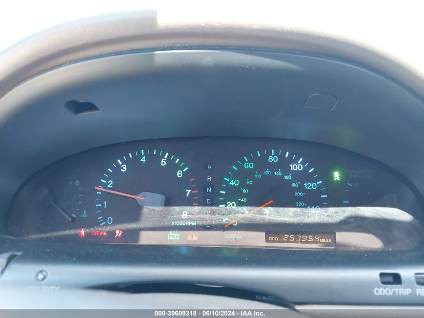 1996 Lexus Es 300 VIN: JT8BF12G1T0134820 Lot: 39609318