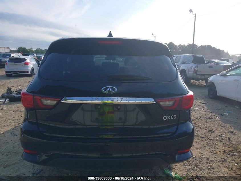 2020 Infiniti Qx60 Pure VIN: 5N1DL0MN1LC527056 Lot: 39609330