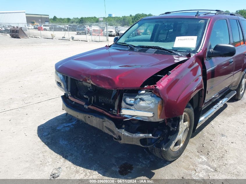 2007 Chevrolet Trailblazer Ls VIN: 1GNDS13SX72242413 Lot: 39609338
