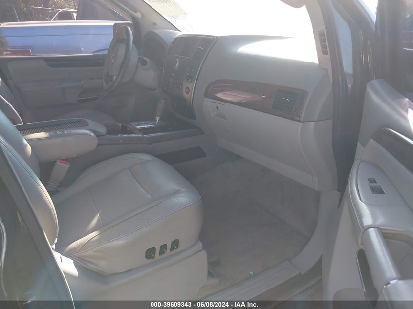 2010 Nissan Armada Titanium VIN: 5N1BA0ND3AN601078 Lot: 39609343