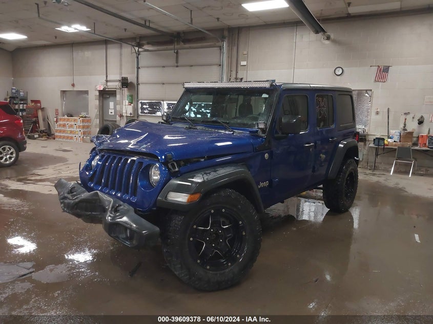 2018 JEEP WRANGLER UNLIMITED SPORT 4X4 - 1C4HJXDG1JW182175