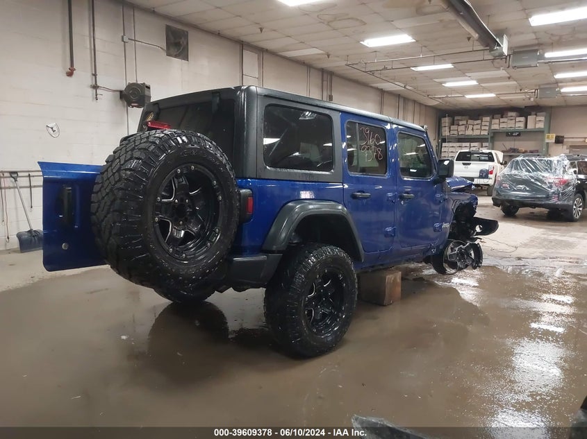 2018 JEEP WRANGLER UNLIMITED SPORT 4X4 - 1C4HJXDG1JW182175