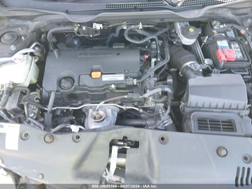 2018 Honda Civic Ex VIN: 2HGFC2F72JH530938 Lot: 39609384