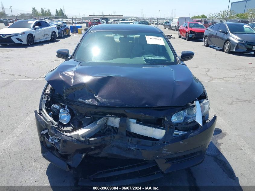 2018 Honda Civic Ex VIN: 2HGFC2F72JH530938 Lot: 39609384