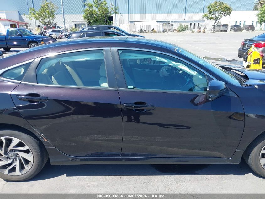 2018 Honda Civic Ex VIN: 2HGFC2F72JH530938 Lot: 39609384