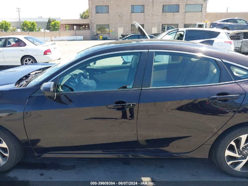 2018 Honda Civic Ex VIN: 2HGFC2F72JH530938 Lot: 39609384