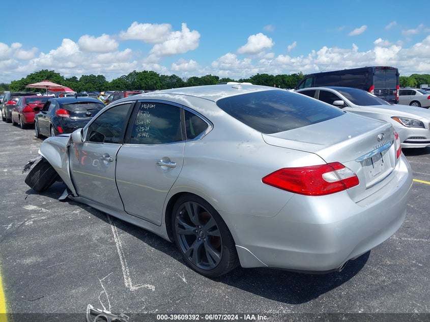 2011 Infiniti M37 VIN: JN1BY1AP9BM325716 Lot: 39609392