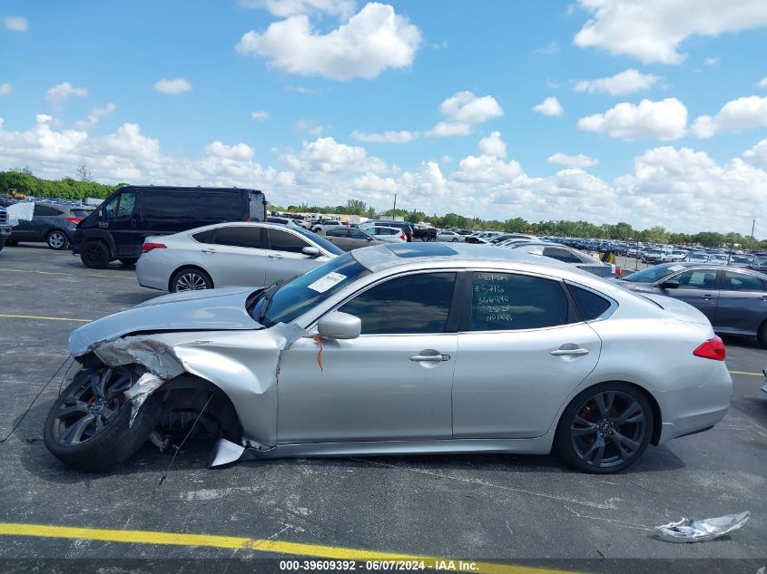 2011 Infiniti M37 VIN: JN1BY1AP9BM325716 Lot: 39609392