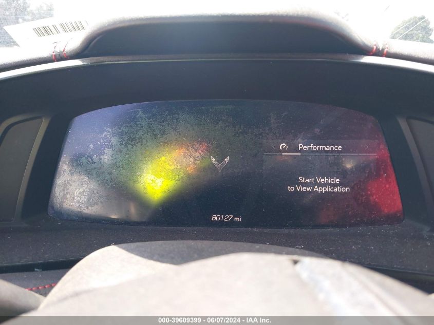 2020 Chevrolet Corvette Stingray Stingray 2Lt VIN: 1G1Y72D4XL5104728 Lot: 39609399