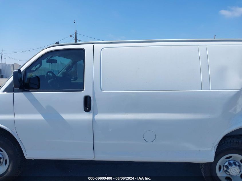 2017 Chevrolet Express 2500 Work Van VIN: 1GCWGAFF6H1307721 Lot: 39609408