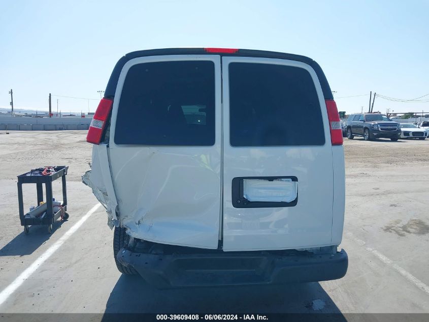 2017 Chevrolet Express 2500 Work Van VIN: 1GCWGAFF6H1307721 Lot: 39609408