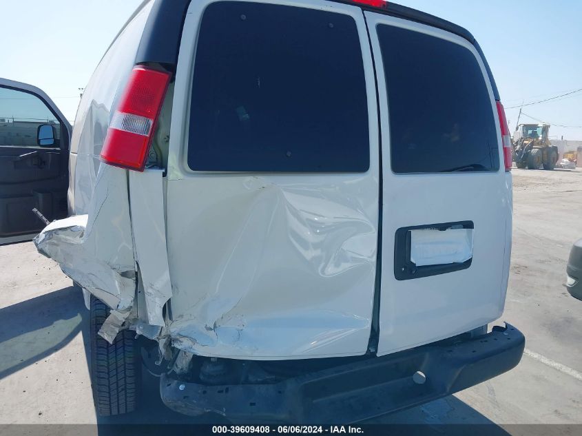 2017 Chevrolet Express 2500 Work Van VIN: 1GCWGAFF6H1307721 Lot: 39609408