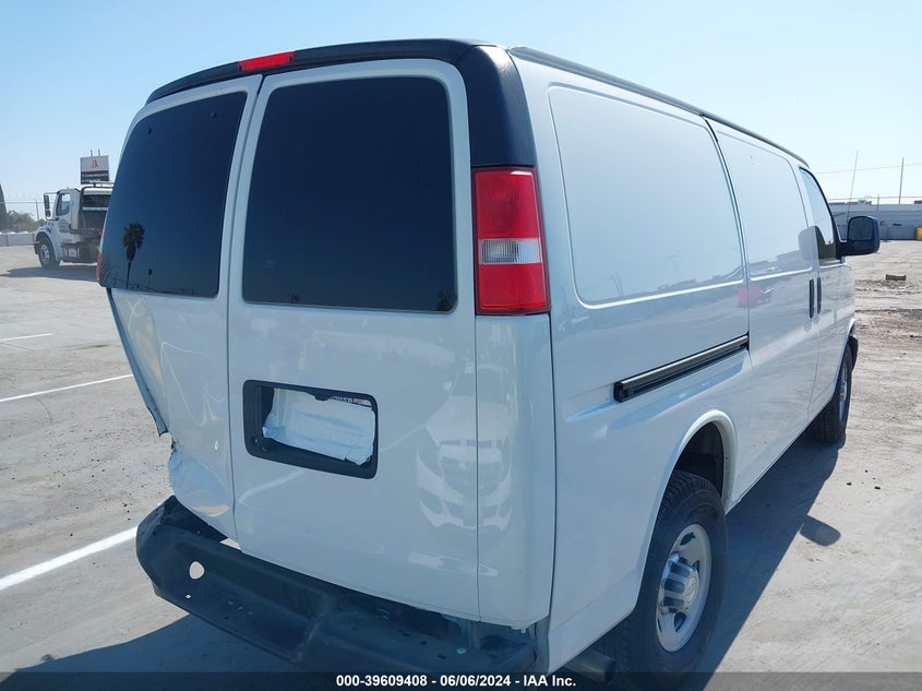 VIN 1GCWGAFF6H1307721 2017 CHEVROLET EXPRESS 2500 WORK VAN