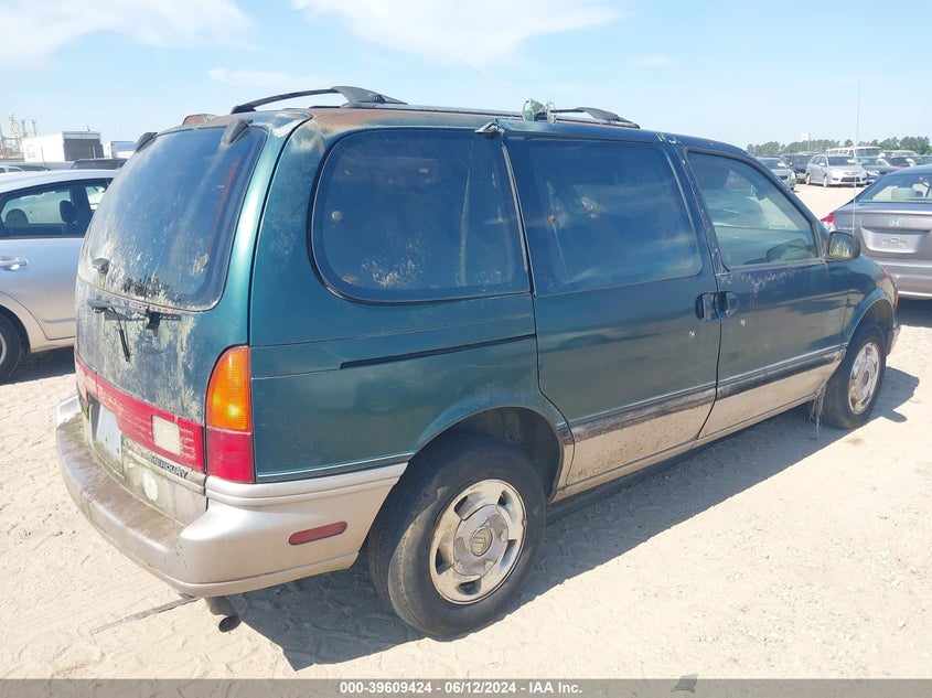 1995 Mercury Villager VIN: 4M2DV11W2SDJ72810 Lot: 39609424