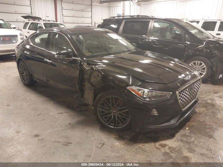 2019 Genesis G70 VIN: KMTG44LA7KU025473 Lot: 39609434