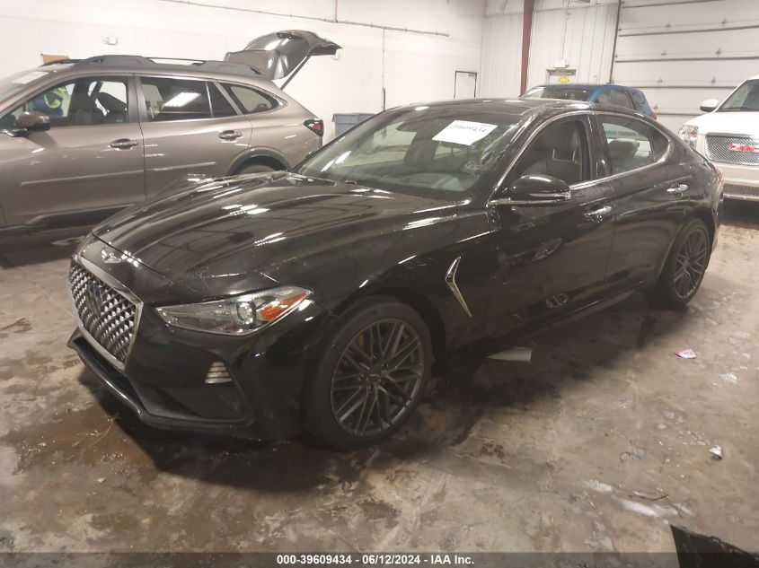 2019 Genesis G70 VIN: KMTG44LA7KU025473 Lot: 39609434