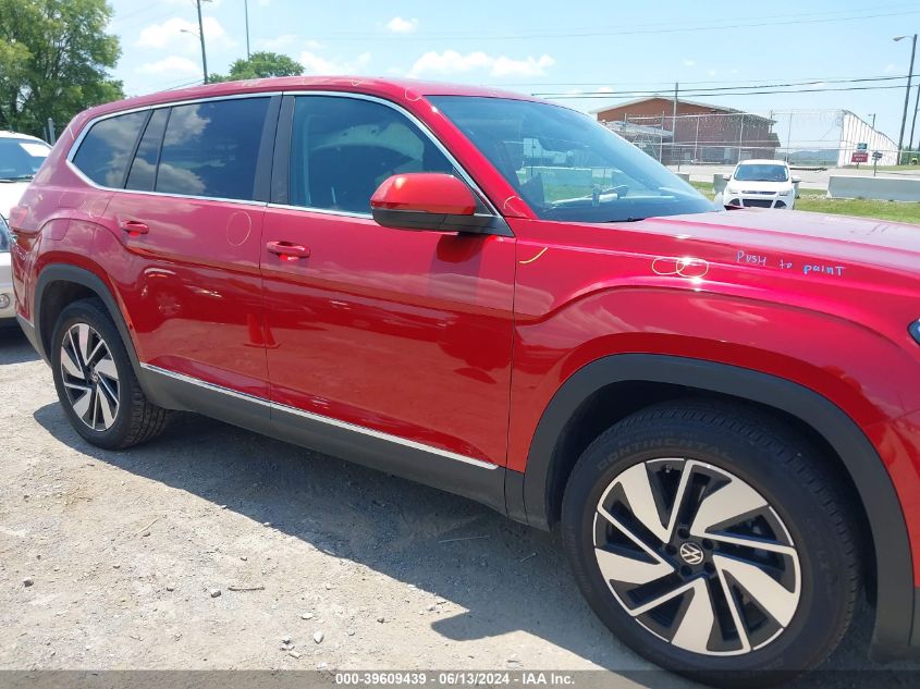 2024 Volkswagen Atlas 2.0T Sel VIN: 1V2BR2CA3RC504924 Lot: 39609439