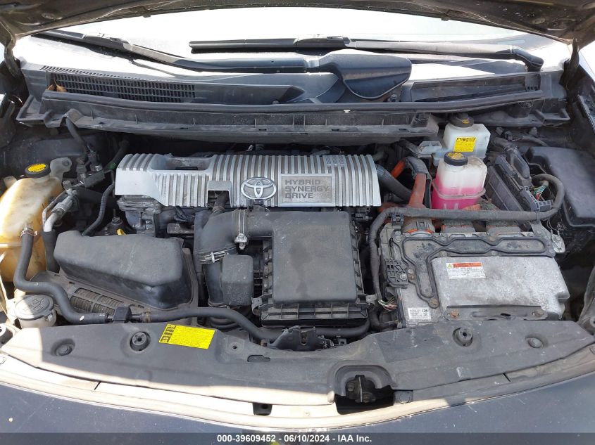 2012 Toyota Prius Two VIN: JTDKN3DUXC5465899 Lot: 39609452