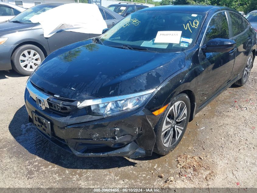 2018 Honda Civic Ex-T VIN: JHMFC1F32JX034750 Lot: 39609455