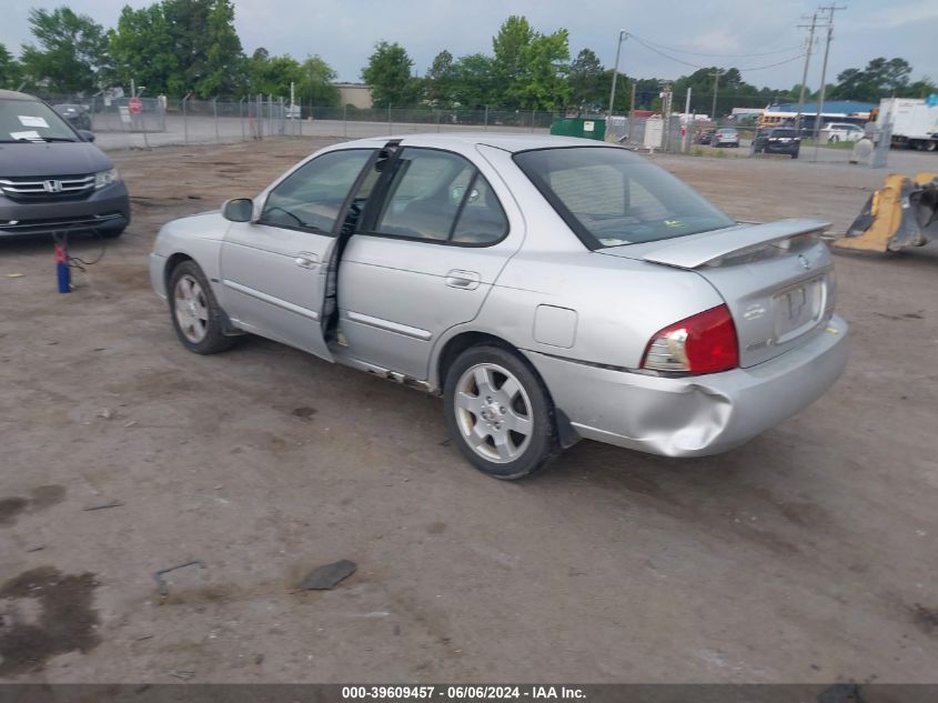 3N1CB51D46L610293 | 2006 NISSAN SENTRA