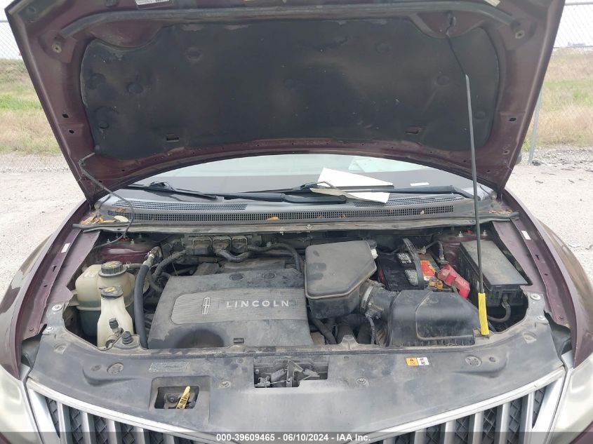 2011 Lincoln Mkx VIN: 2LMDJ6JK5BBJ21304 Lot: 39609465