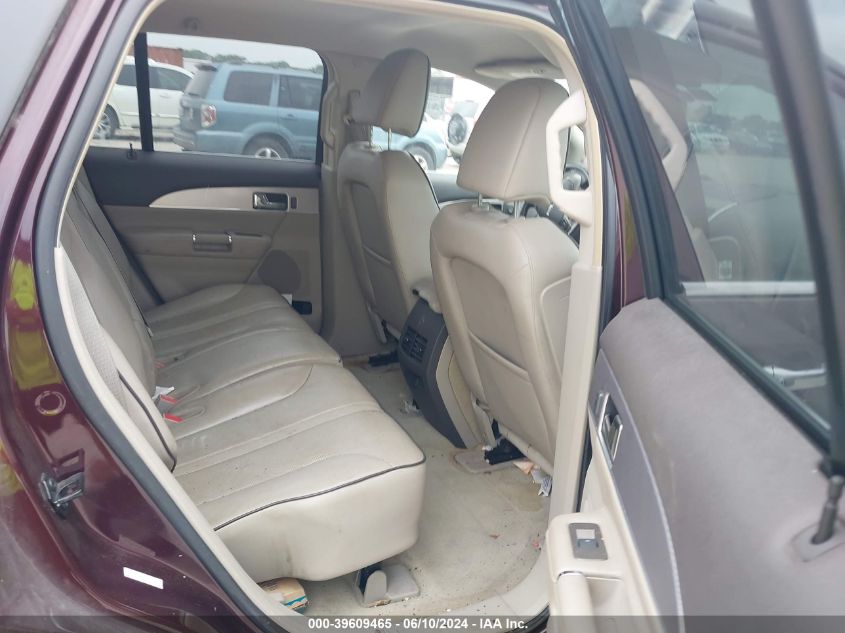 2011 Lincoln Mkx VIN: 2LMDJ6JK5BBJ21304 Lot: 39609465