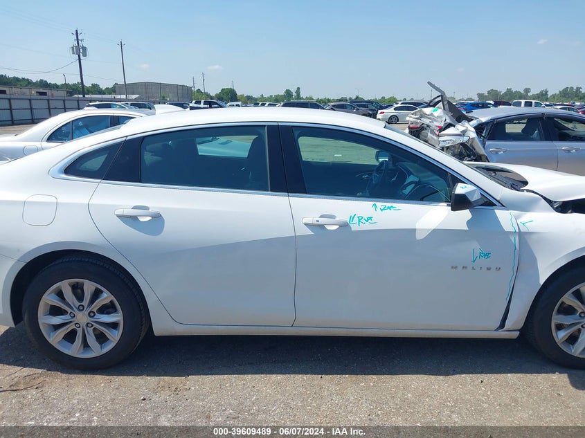 2021 Chevrolet Malibu Fwd Lt VIN: 1G1ZD5ST9MF037057 Lot: 39609489