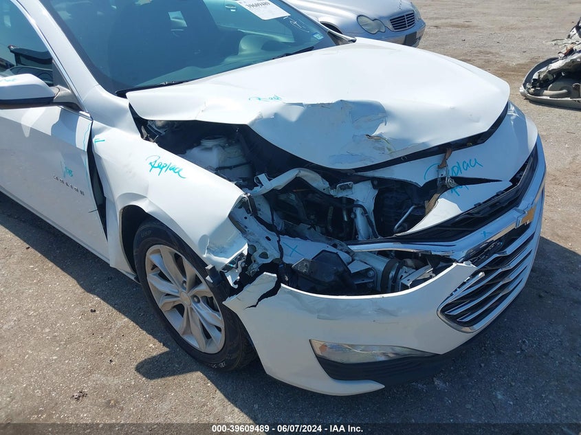 2021 Chevrolet Malibu Fwd Lt VIN: 1G1ZD5ST9MF037057 Lot: 39609489