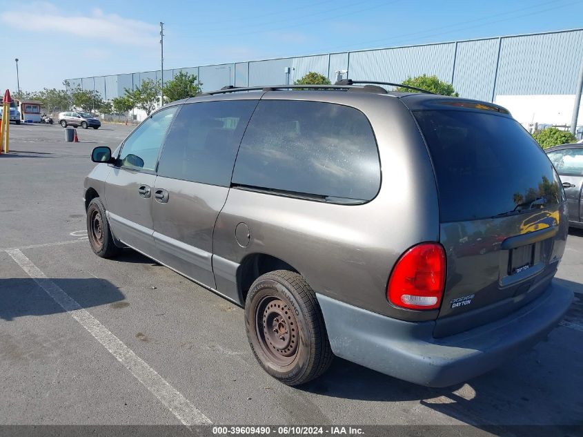 1998 Dodge Grand Caravan Se VIN: 1B4GP44R2WB579917 Lot: 39609490