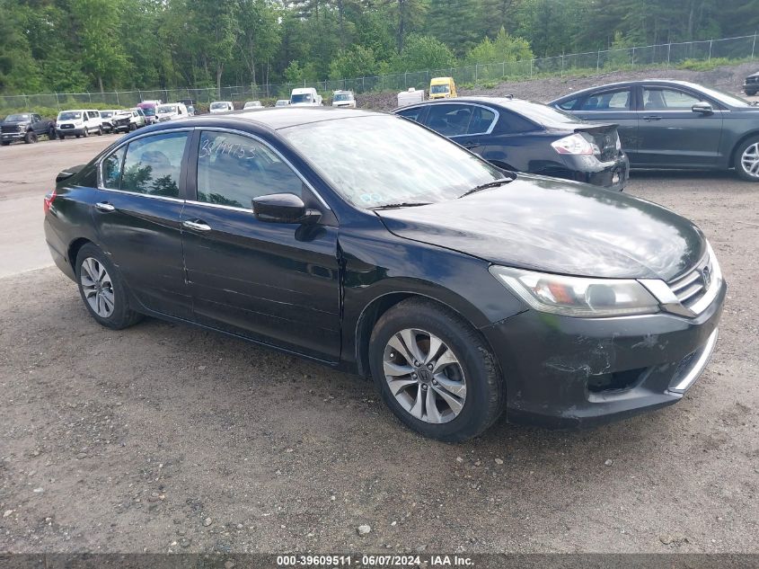 2013 Honda Accord Lx VIN: 1HGCR2F31DA242605 Lot: 39609511