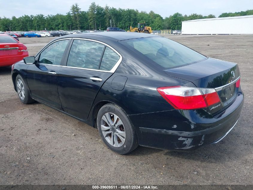 2013 Honda Accord Lx VIN: 1HGCR2F31DA242605 Lot: 39609511