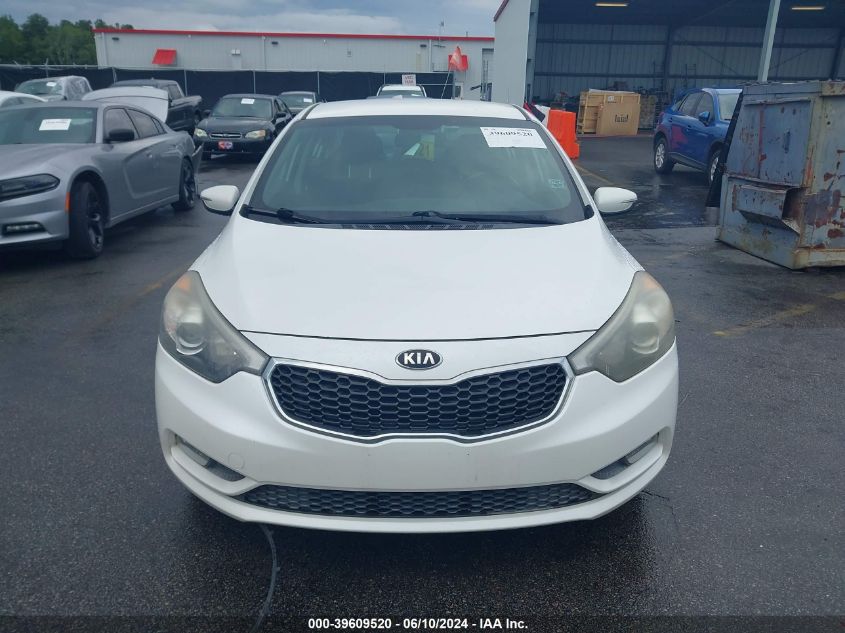 2015 Kia Forte Ex VIN: KNAFX4A89F5261668 Lot: 39609520