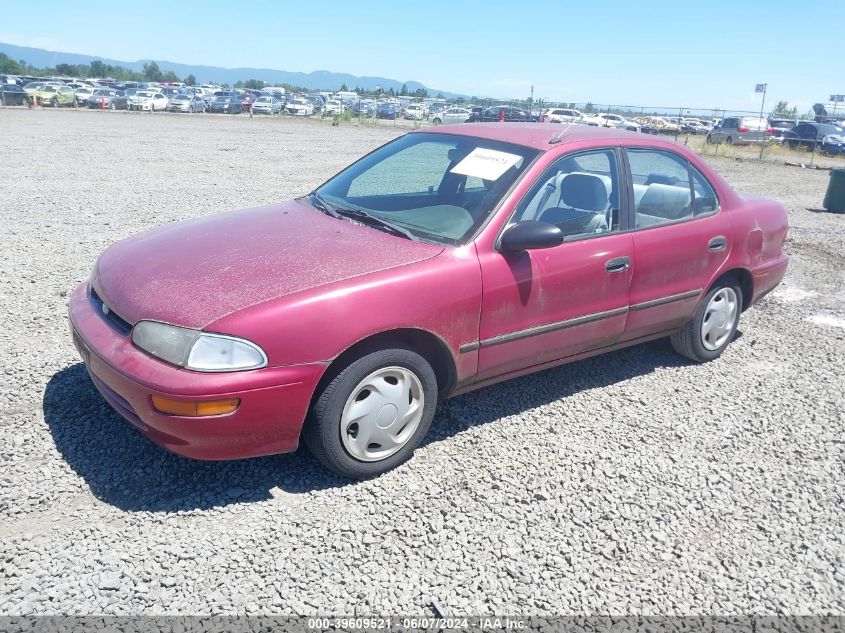 1995 Geo Prizm Lsi VIN: 1Y1SK5266SZ010804 Lot: 39609521