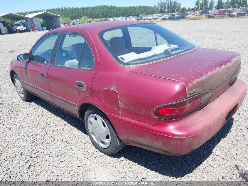 1995 Geo Prizm Lsi VIN: 1Y1SK5266SZ010804 Lot: 39609521