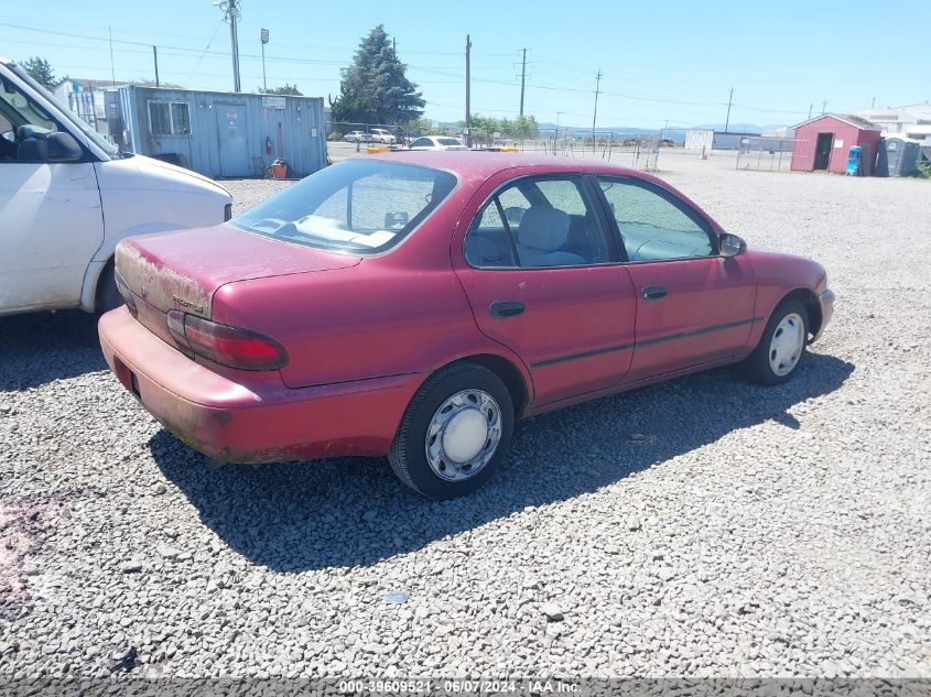 1995 Geo Prizm Lsi VIN: 1Y1SK5266SZ010804 Lot: 39609521