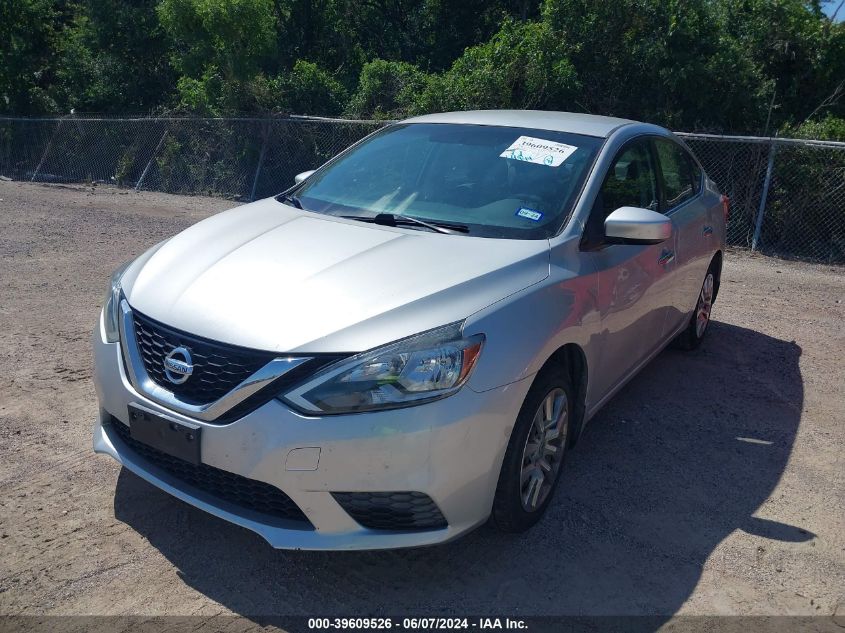 2016 Nissan Sentra S VIN: 3N1AB7AP4GY225222 Lot: 40742797