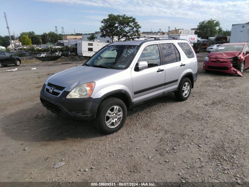 2003 Honda Cr-V Ex VIN: SHSRD78883U122361 Lot: 39609531