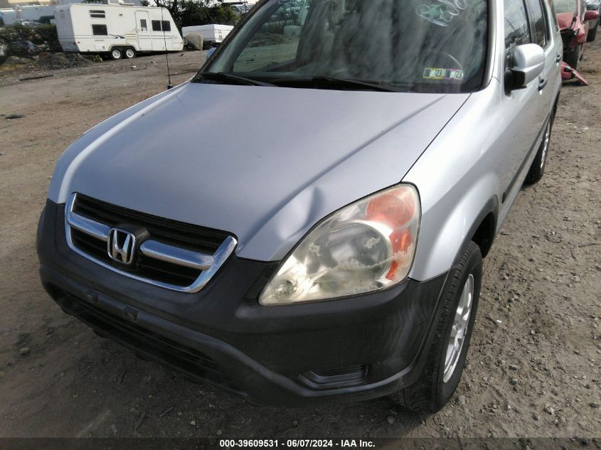 2003 Honda Cr-V Ex VIN: SHSRD78883U122361 Lot: 39609531