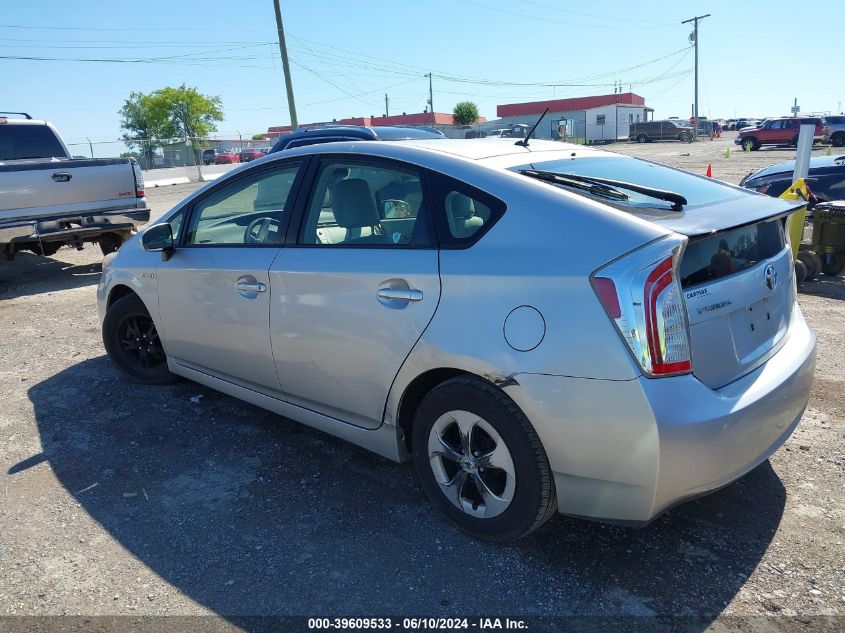 2014 Toyota Prius Four/Five/Three/One/Two VIN: JTDKN3DU2E1770940 Lot: 39609533