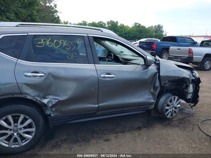 2018 Nissan Rogue Sv VIN: KNMAT2MV7JP547028 Lot: 39609537