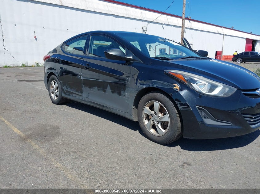 2014 Hyundai Elantra Se VIN: KMHDH4AE8EU071941 Lot: 39609549