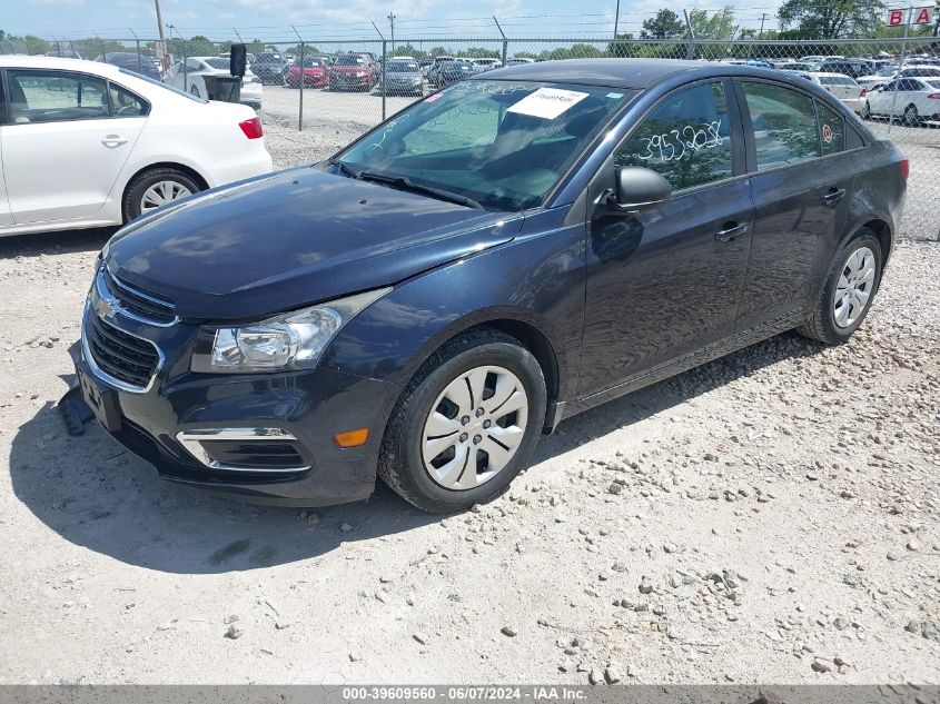 2015 Chevrolet Cruze Ls Auto VIN: 1G1PA5SH0F7170749 Lot: 39609560