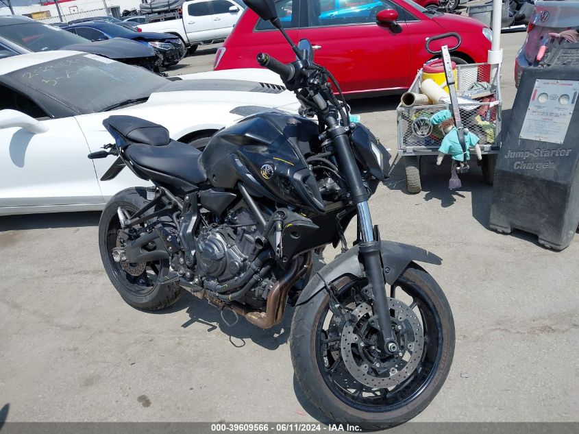 2023 YAMAHA MT07 C - JYARM32Y7PA001534