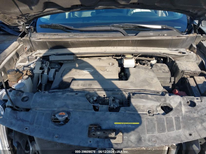 2016 Nissan Pathfinder Sl VIN: 5N1AR2MNXGC611573 Lot: 39609578